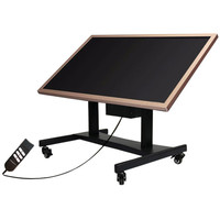 LCARTPROA Powered Height Adjustable & Tilting Mobile Cart for 55", 65", 75" & 86" LiteTouch units